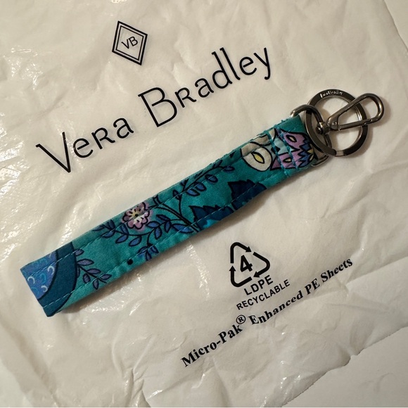 Vera Bradley Wide Loop Keychain - Picture 2 of 3